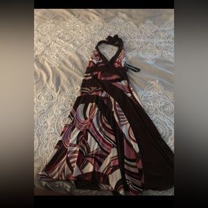 NWT A. Byer Women’s Halter Dress Size L